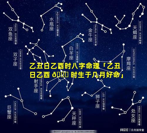 乙丑日乙酉时八字命理「乙丑日乙酉 🐟 时生于几月好命」